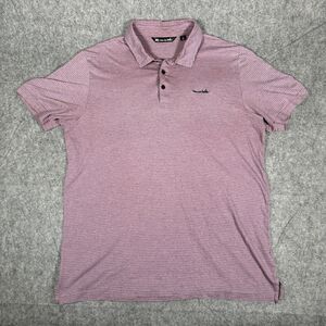 Travis Mathew Polo Shirt Men's Large Shirt Sleeve Golf Shirt